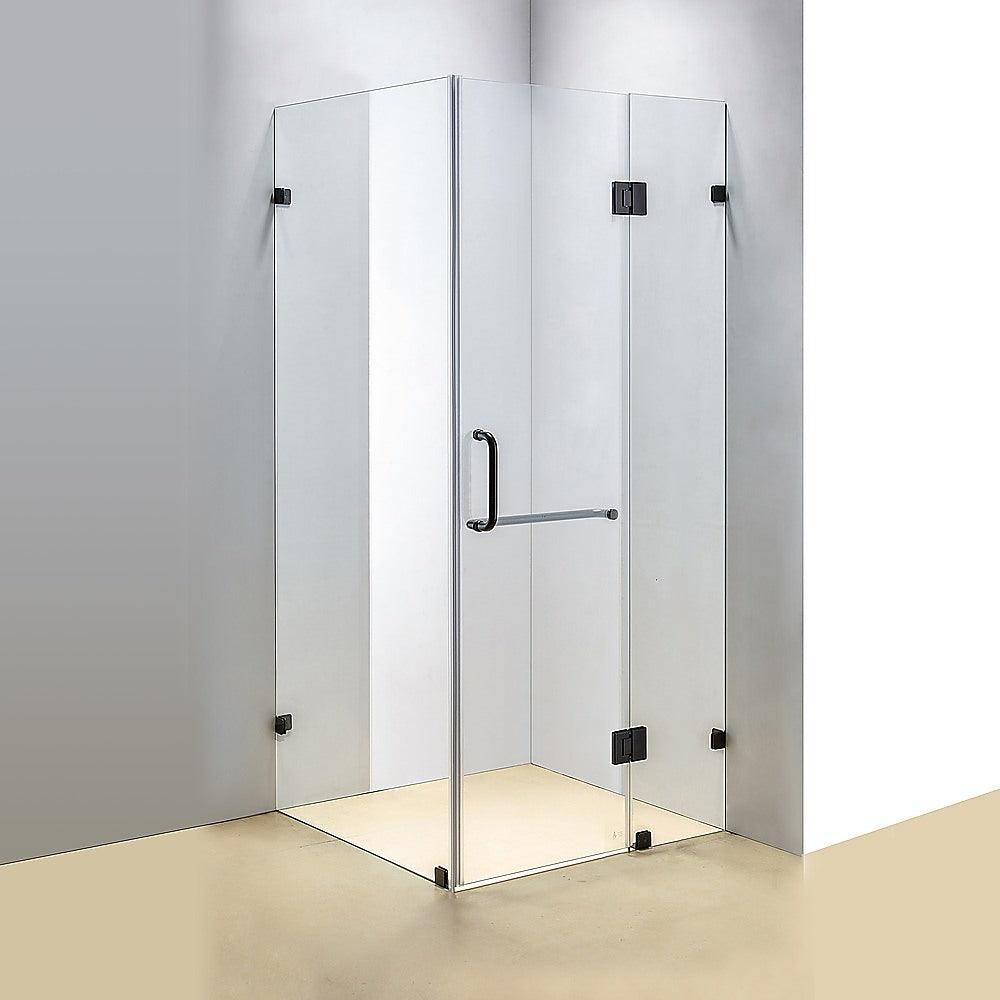 1000 x 900mm Frameless 10mm Glass Shower Screen By Della Francesca - John Cootes