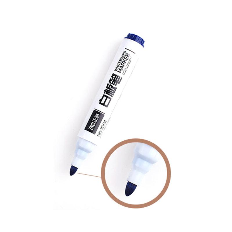 10Pack White Board Markers Erase Marker Bullet Tip Black Ink - John Cootes