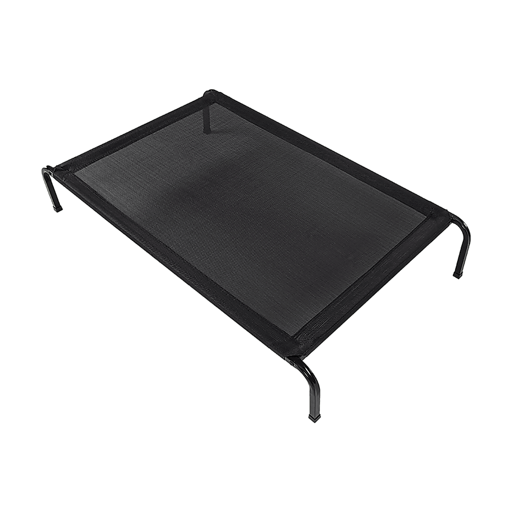 110 x 80cm Elevated Pet Sleep Bed Dog Cat Cool Cot Home Outdoor Folding Portable - John Cootes