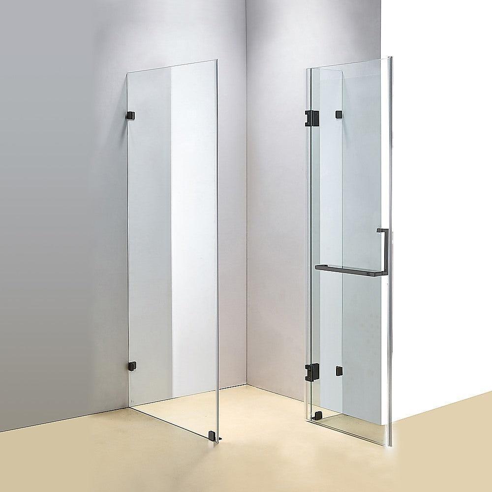1100 x 800mm Frameless 10mm Glass Shower Screen By Della Francesca - John Cootes