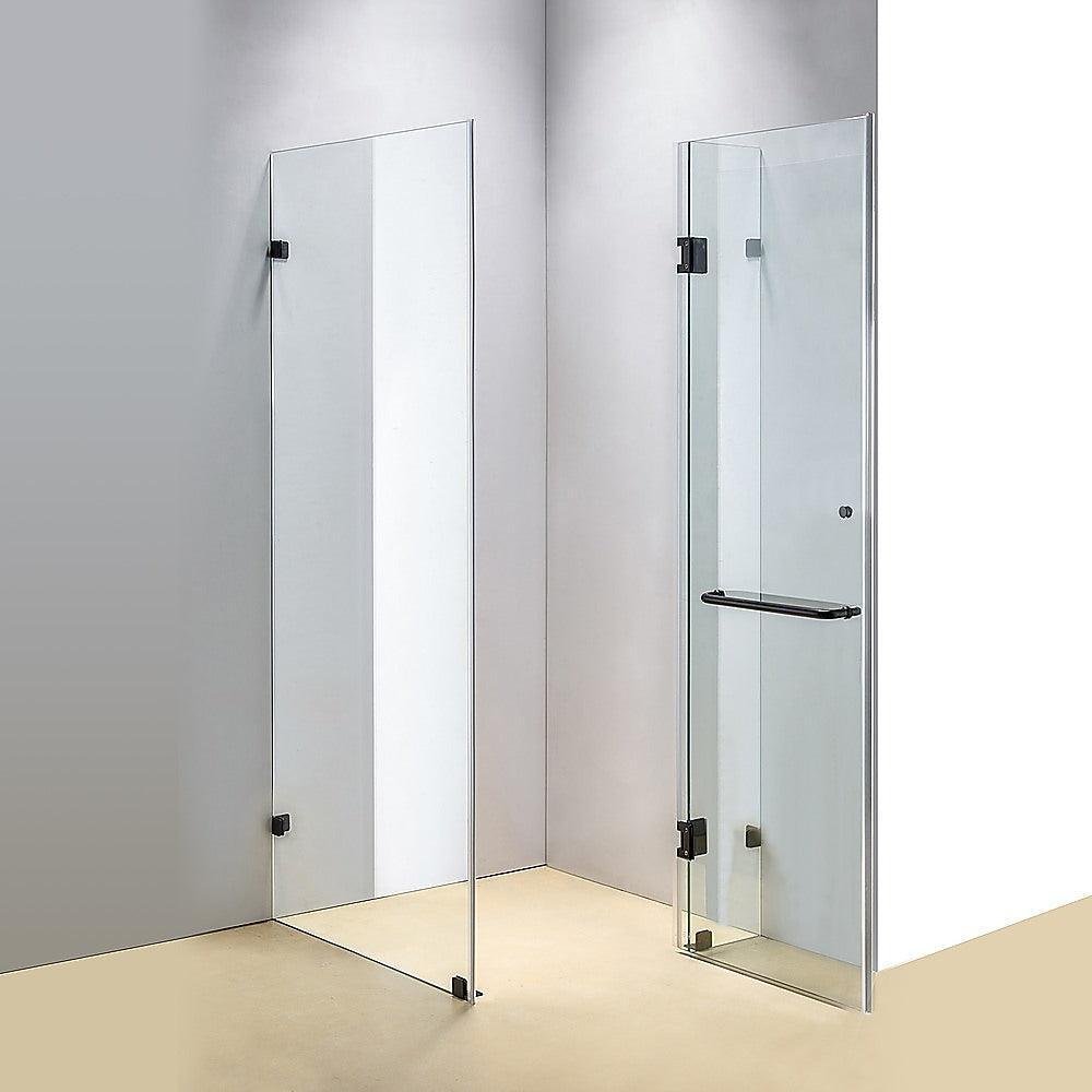 1100 x 800mm Frameless 10mm Glass Shower Screen By Della Francesca - John Cootes