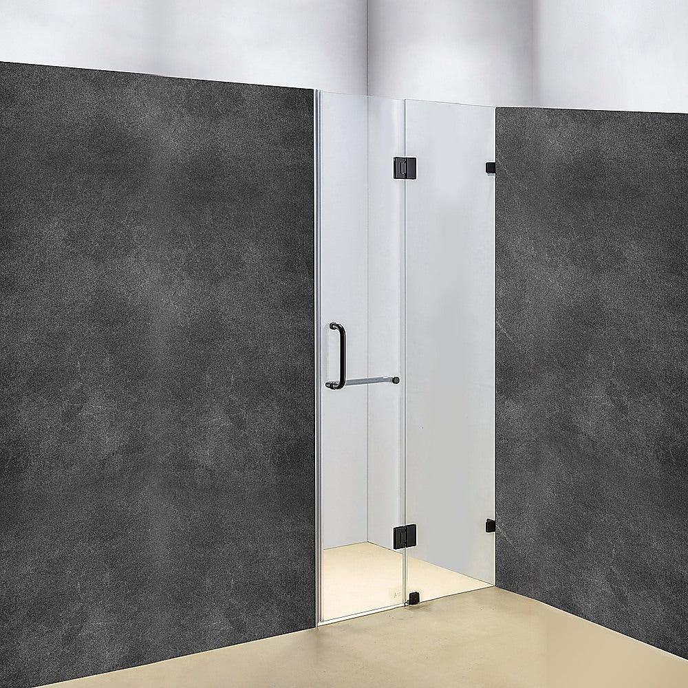 120 x 200cm Wall to Wall Frameless Shower Screen 10mm Glass By Della Francesca - John Cootes