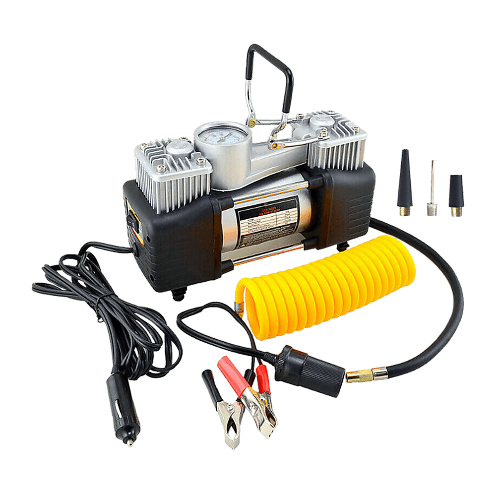 12V Car Air Compressor 4x4 Tyre Deflator 4wd Inflator Portable 85L/min - John Cootes