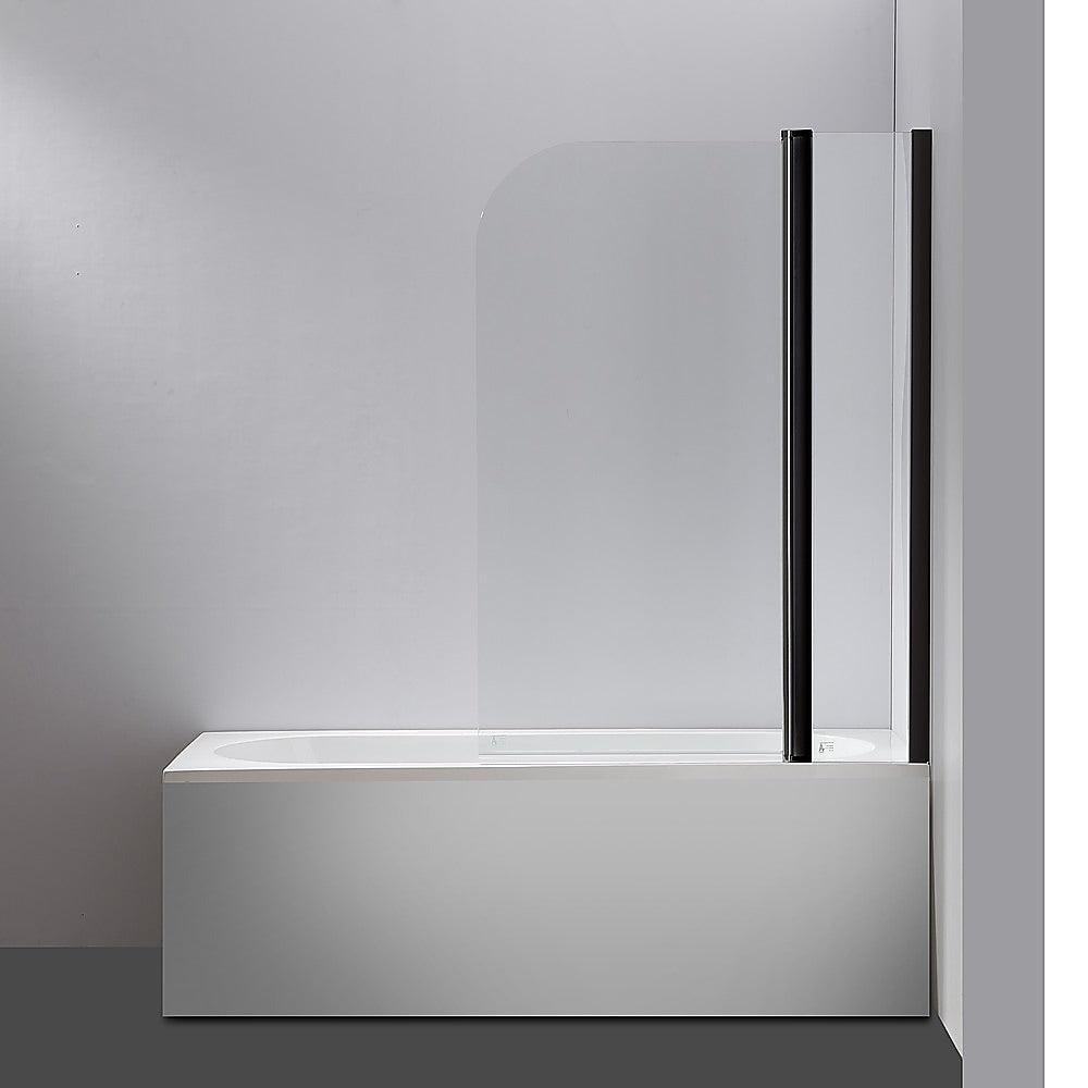 180° Pivot Door 6mm Safety Glass Bath Shower Screen 1200x1400mm By Della Francesca - John Cootes