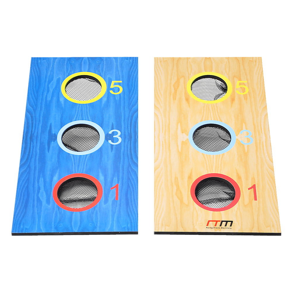 2-in-1 Three-Hole Bags and Washer Toss Combo Cornhole Portable Outdoor Games - John Cootes