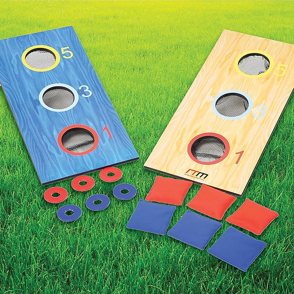 2-in-1 Three-Hole Bags and Washer Toss Combo Cornhole Portable Outdoor Games - John Cootes