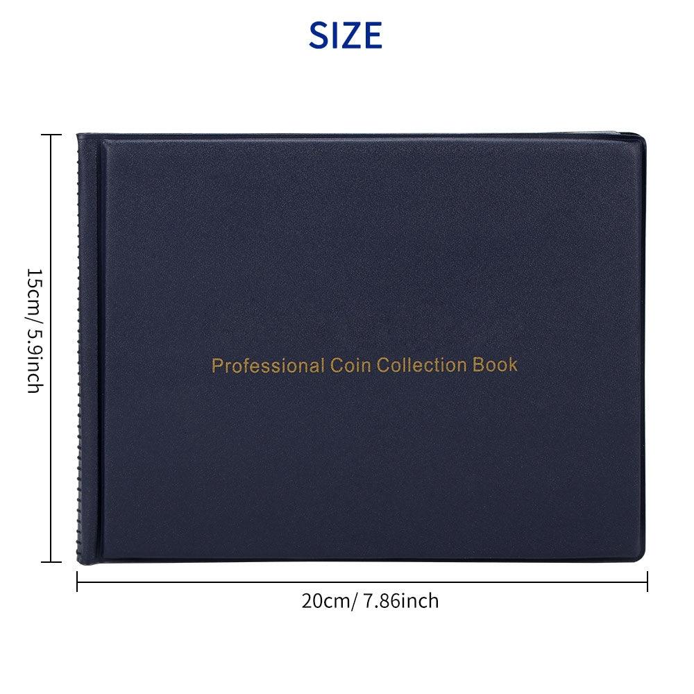 2PCS 240 Holders Coin Album Collection Book Money Penny Folder Collect Pocket Sleeves - John Cootes