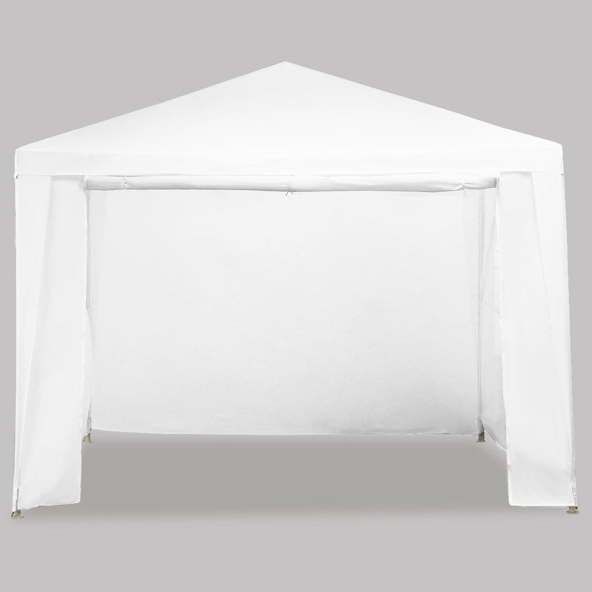 3x3m Wallaroo Outdoor Party Wedding Event Gazebo Tent - White - John Cootes