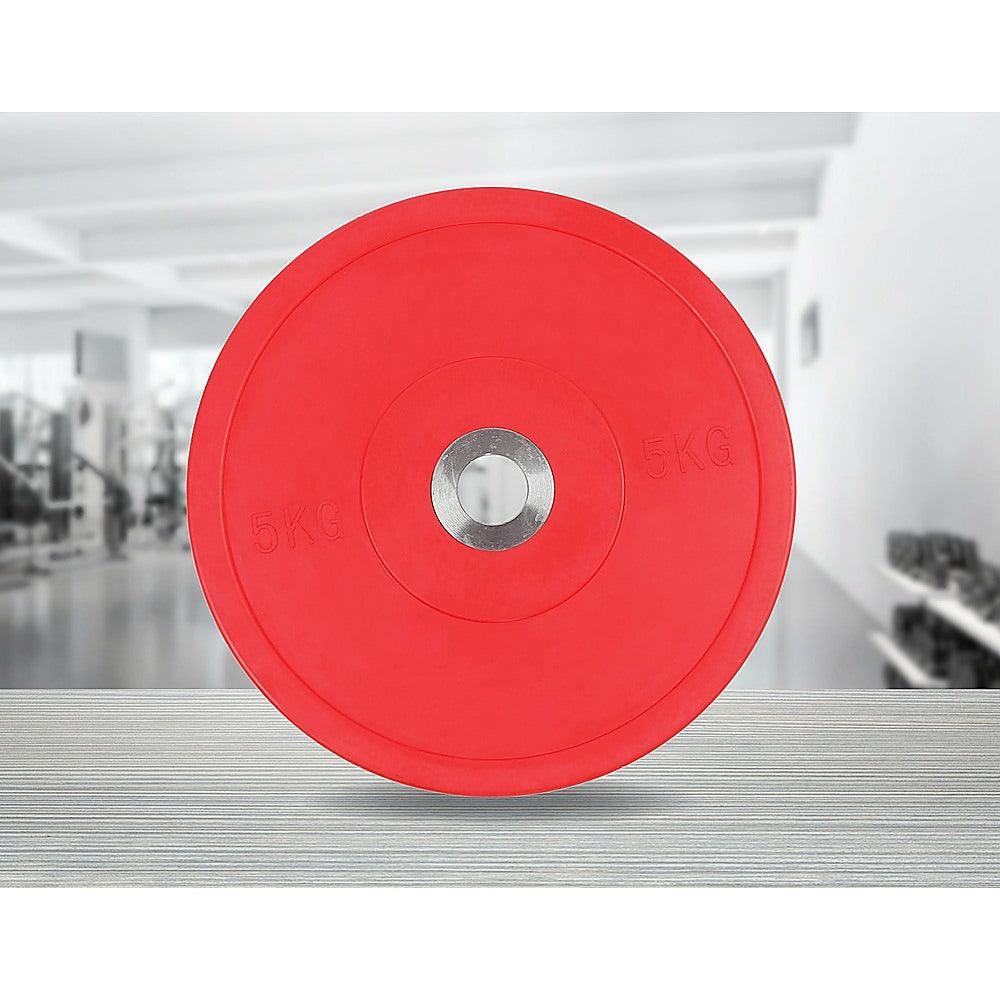 5KG PRO Olympic Rubber Bumper Weight Plate - John Cootes