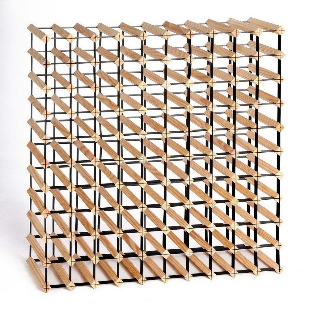 Artiss 110 Bottle Timber Wine Rack - John Cootes
