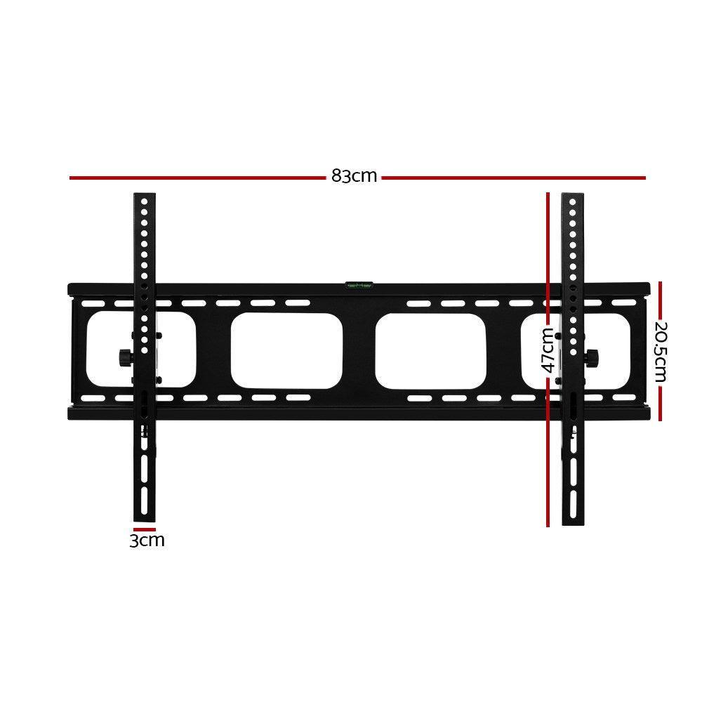 Artiss TV Wall Mount Bracket Tilt Flat Slim LED LCD Plasma 42 55 65 75 90 inch - John Cootes