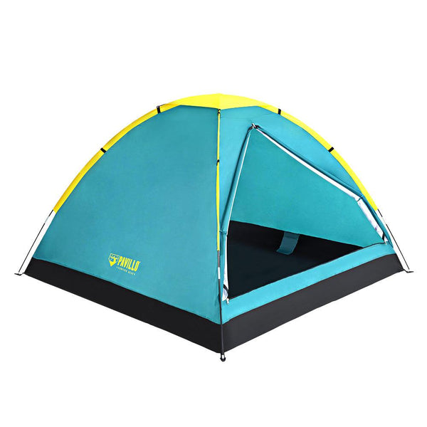 Bestway Camping Tent Pop Up Canvas Hiking Beach Sun Shade Camp 3 Person Dome - John Cootes