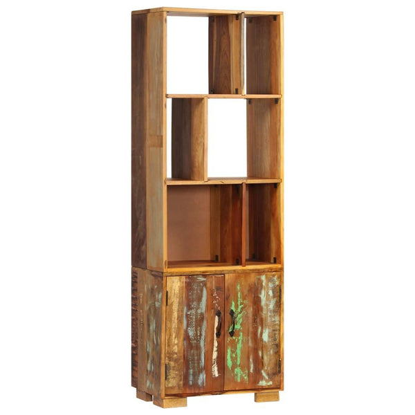 Bookshelf 60x35x180 Cm Solid Reclaimed Wood - John Cootes
