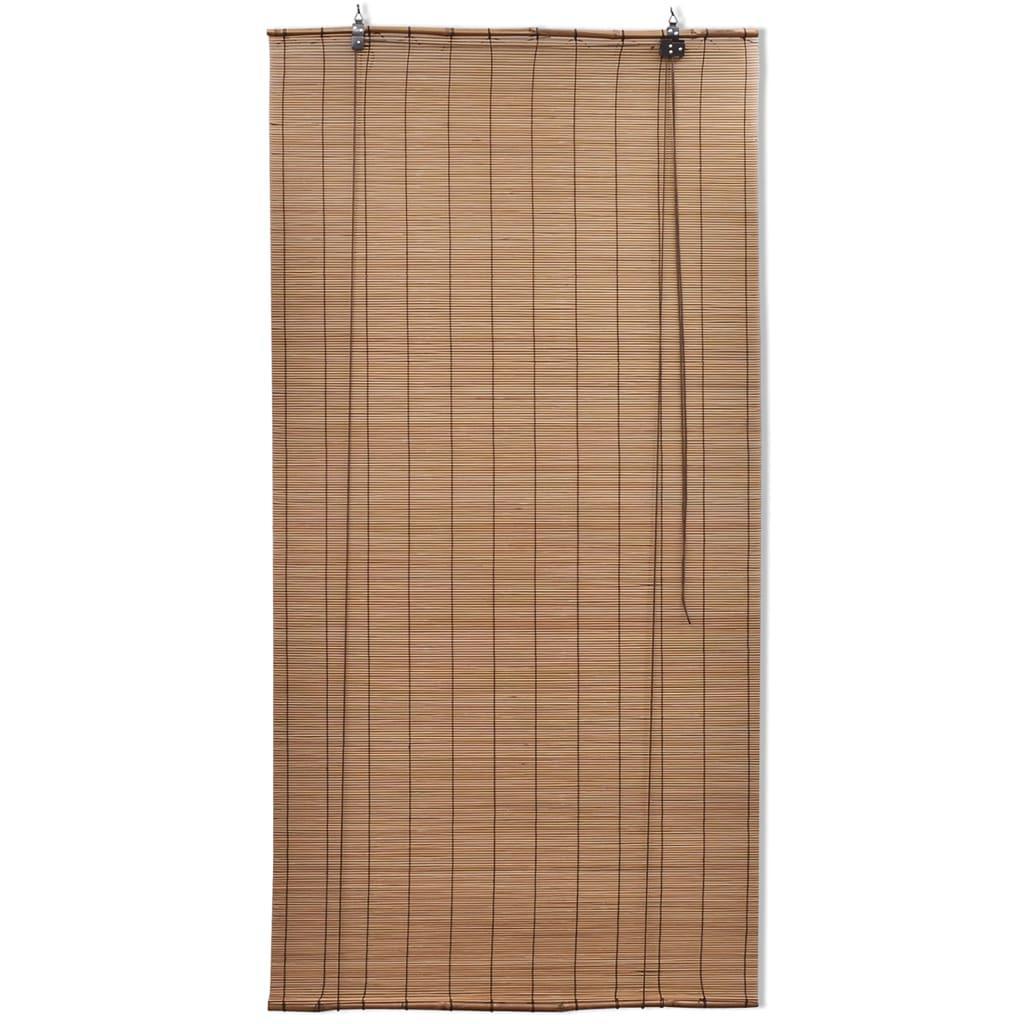 Brown Bamboo Roller Blinds 150 X 220 Cm - John Cootes