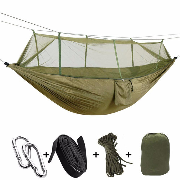 Camping Hammock with Mosquito Net - John Cootes