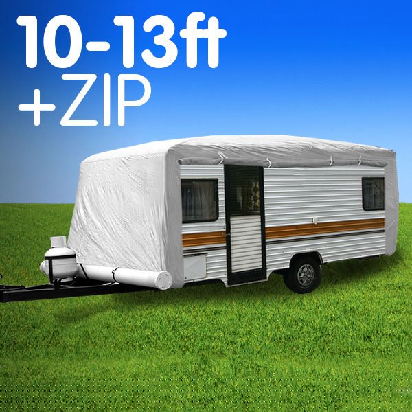 Caravan Cover with zip suits 10-13 ft - John Cootes