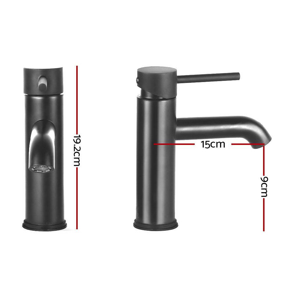 Cefito Basin Mixer Tap Faucet Black - John Cootes