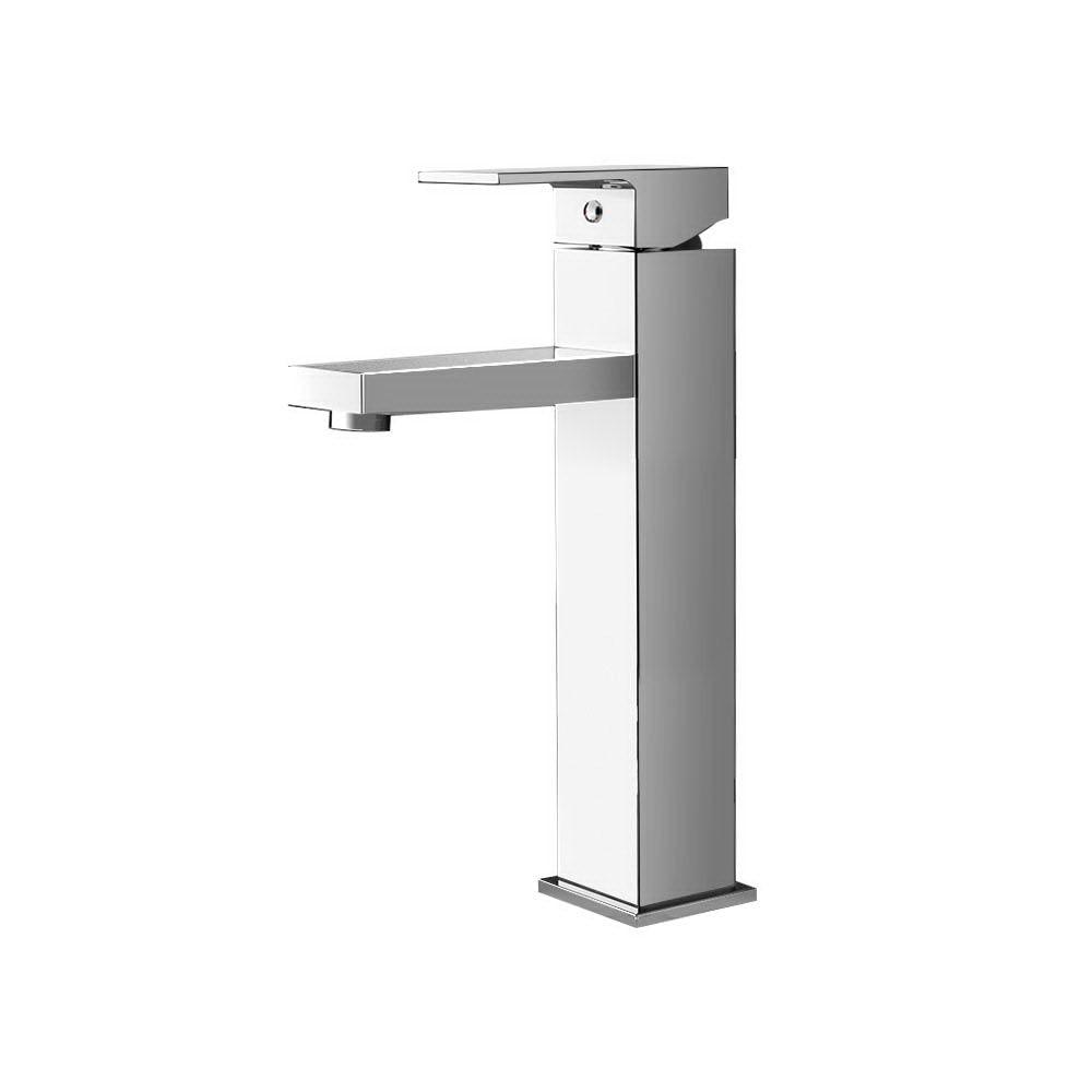 Cefito Basin Mixer Tap Faucet Silver - John Cootes