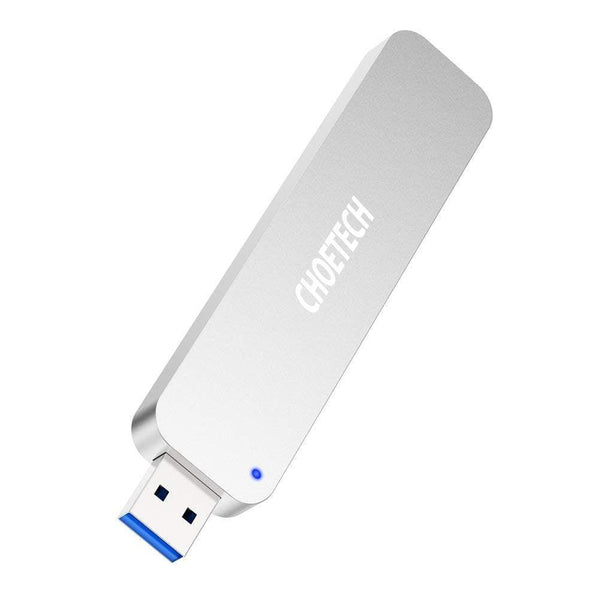 CHOETECH PC-HDE04 USB 3.0 Gen 2 To NVME M.2 SSD Aluminum Portable Hard Drive Case - John Cootes