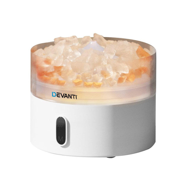 Devanti Aroma Diffuser Aromatherapy Essential Oils Air Humidifier LED Crystal - John Cootes