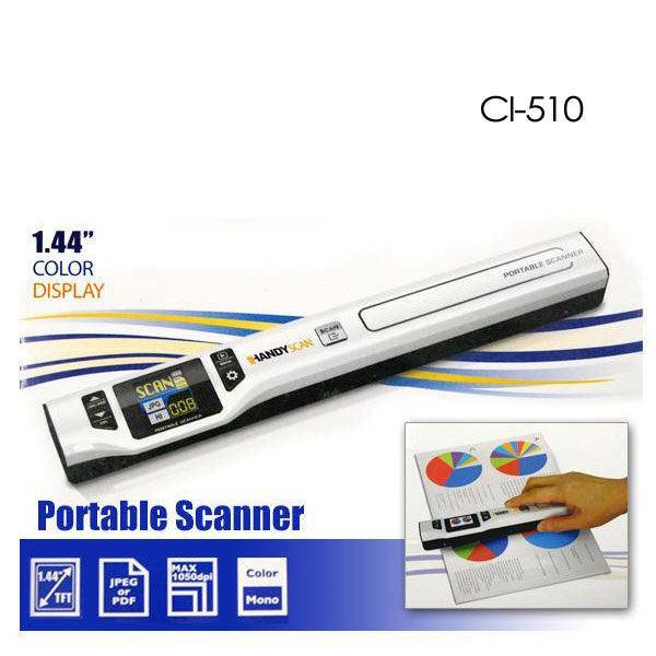 Digitalk Portable Handheld A4 1050dpi Photo & Document Scanner (CI-510) - John Cootes