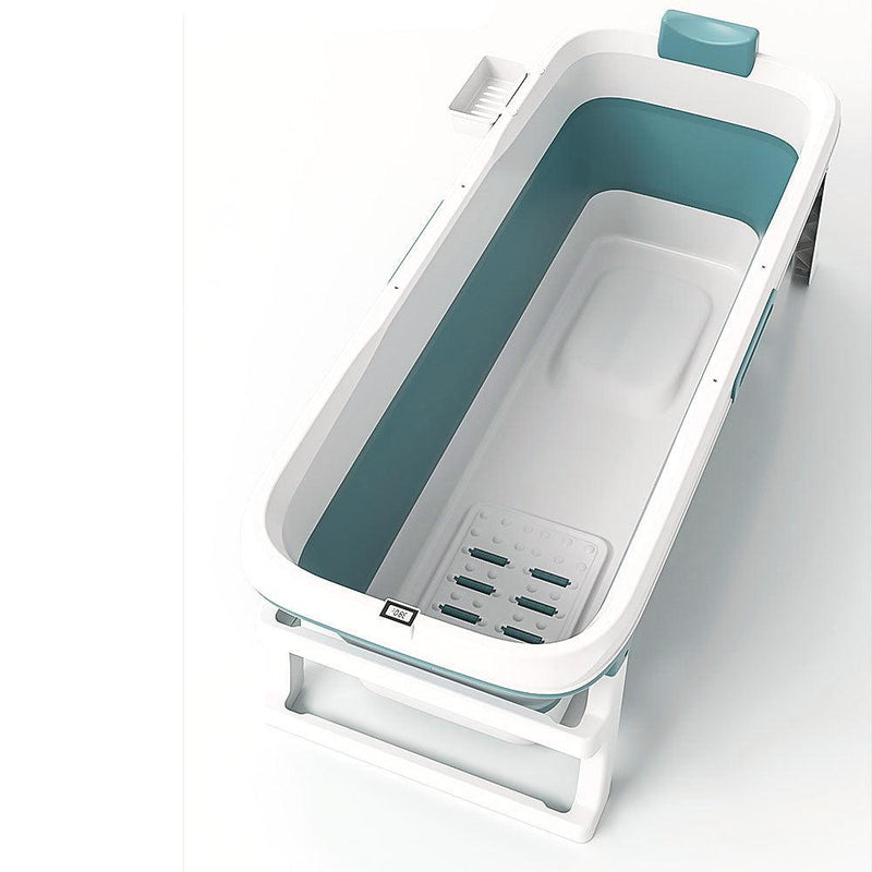 Foldable Extra Large Massage Bathtub Portable Bath Tub with Drain for adult - John Cootes