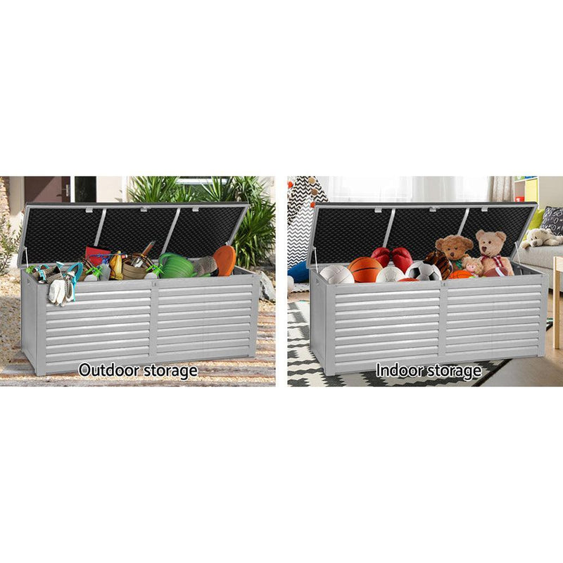 Gardeon Outdoor Storage Box Bench Seat 390L - John Cootes