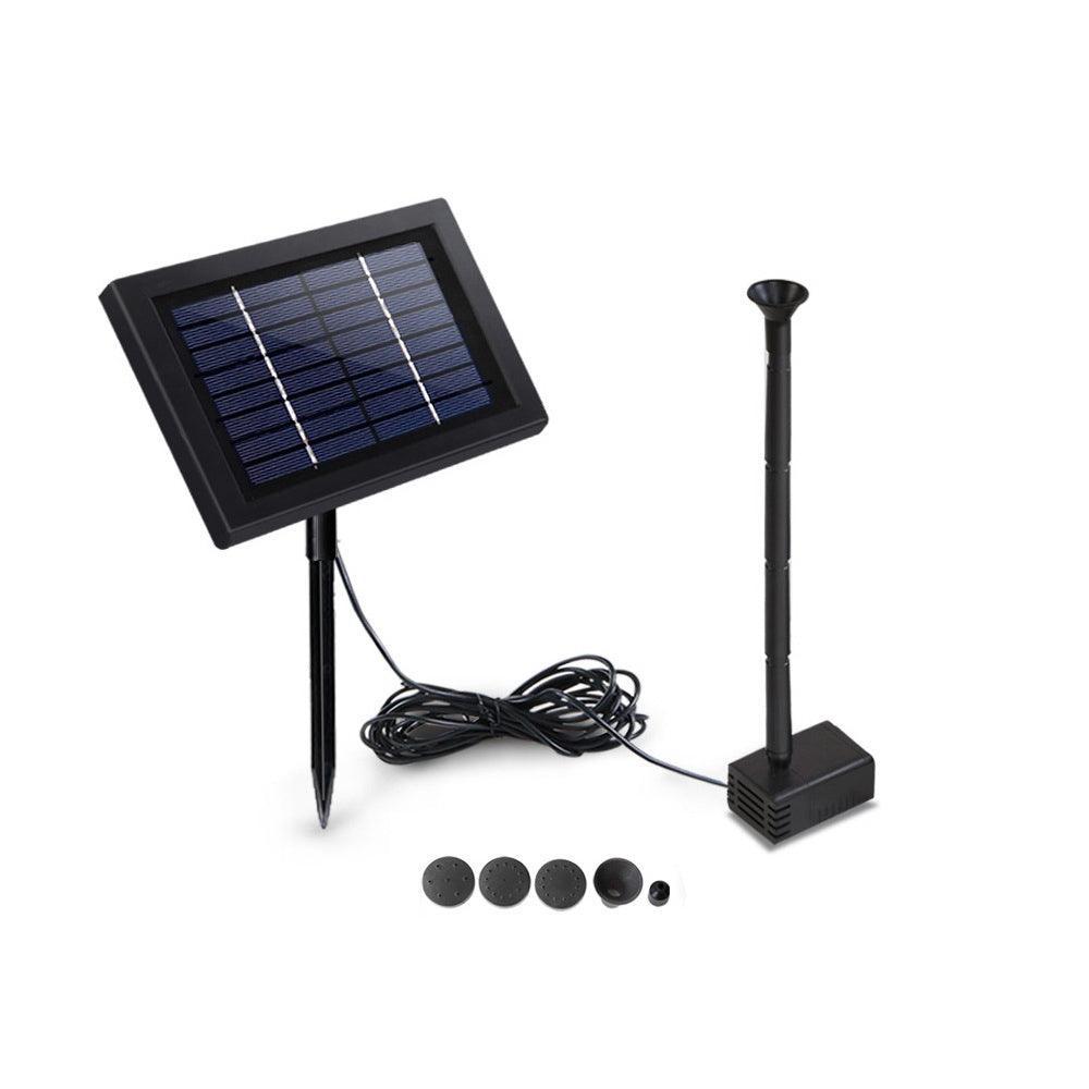 Gardeon Solar Pond Pump Water Fountain Outdoor Powered Submersible Filter 4FT - John Cootes