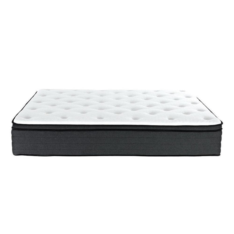 Giselle Bedding Eve Euro Top Pocket Spring Mattress 34cm Thick - Double - John Cootes
