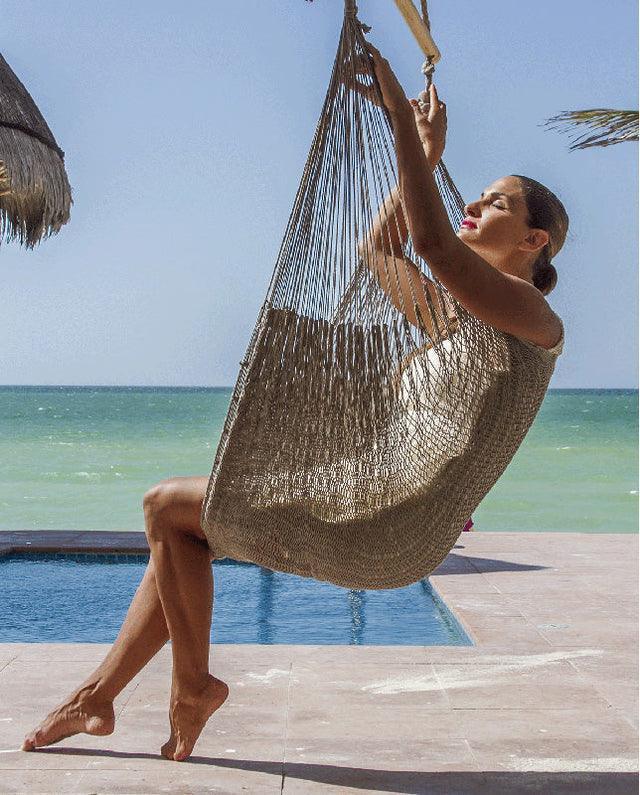Mexican Hammock Swing Chari in Dream Sands - John Cootes