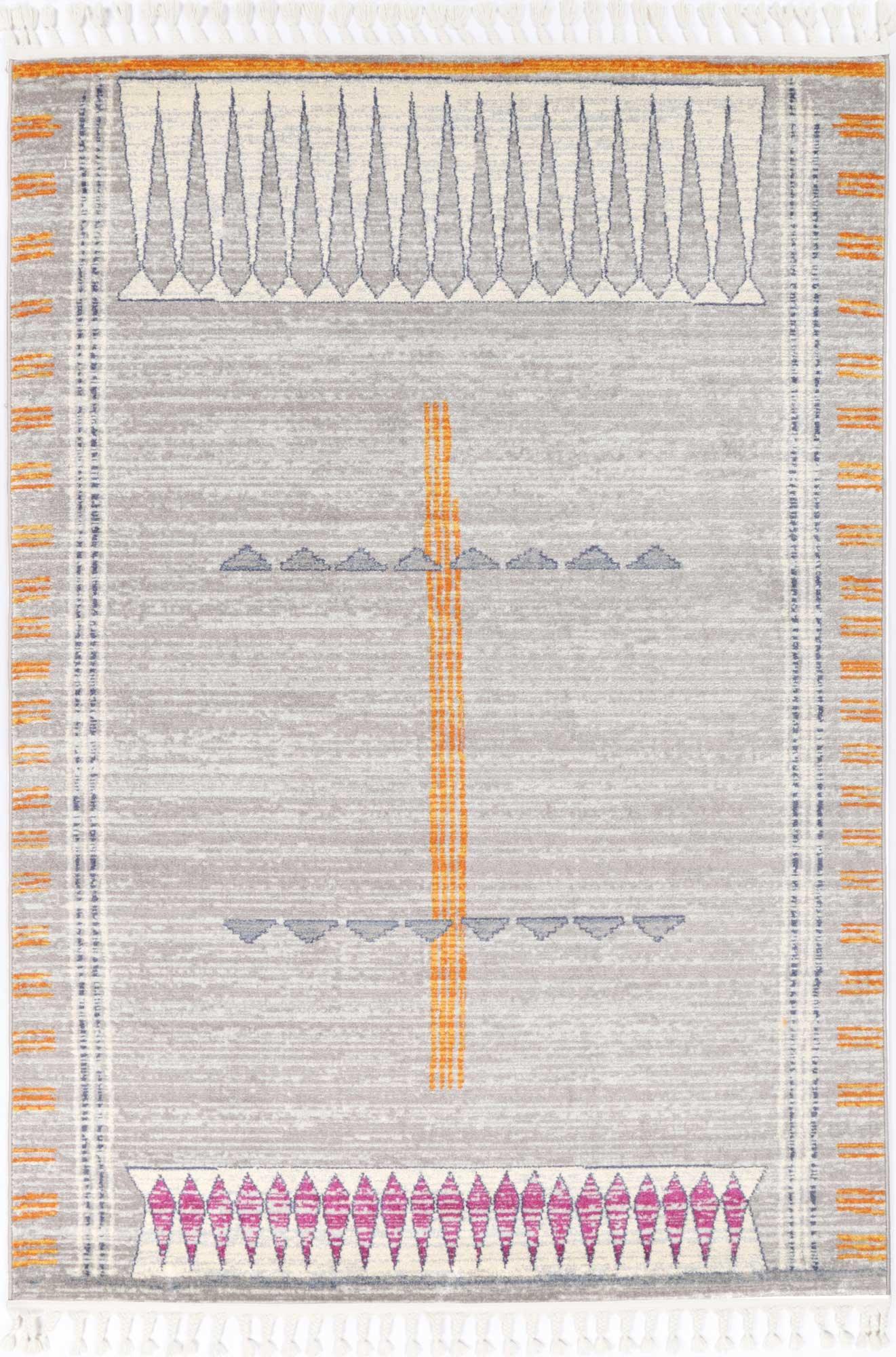 Pasto Tribal Grey Rug 240x330cm - John Cootes