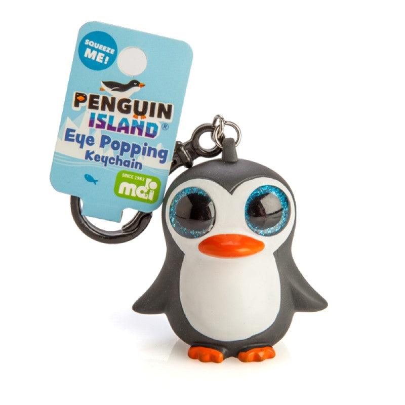 Penguin Island Eye Popper Keychain - John Cootes