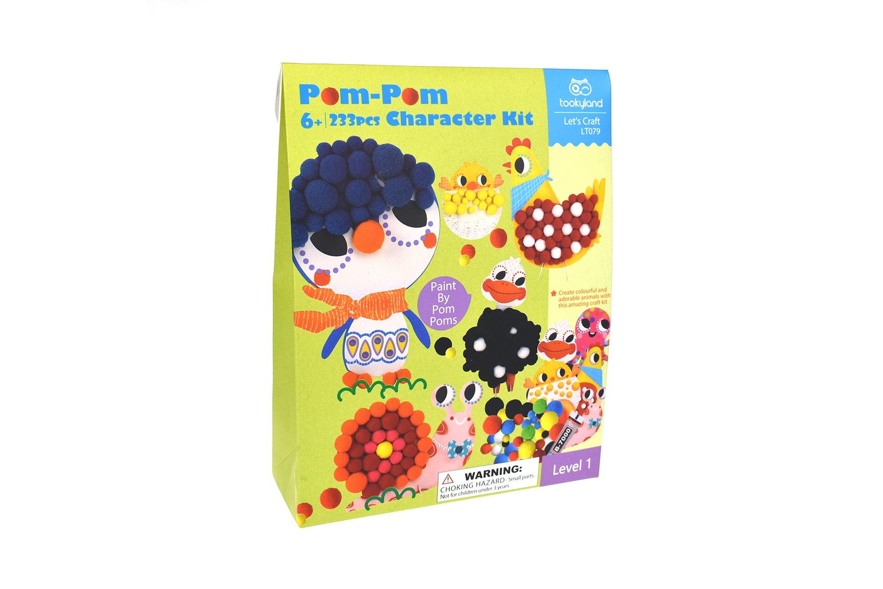 POM-POM CHARACTER CRAFT KIT - John Cootes