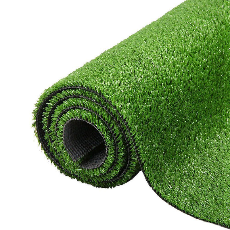 Primeturf Artificial Grass 10mm 1mx20m 20sqm Synthetic Fake Turf Plants Plastic Lawn Olive - John Cootes