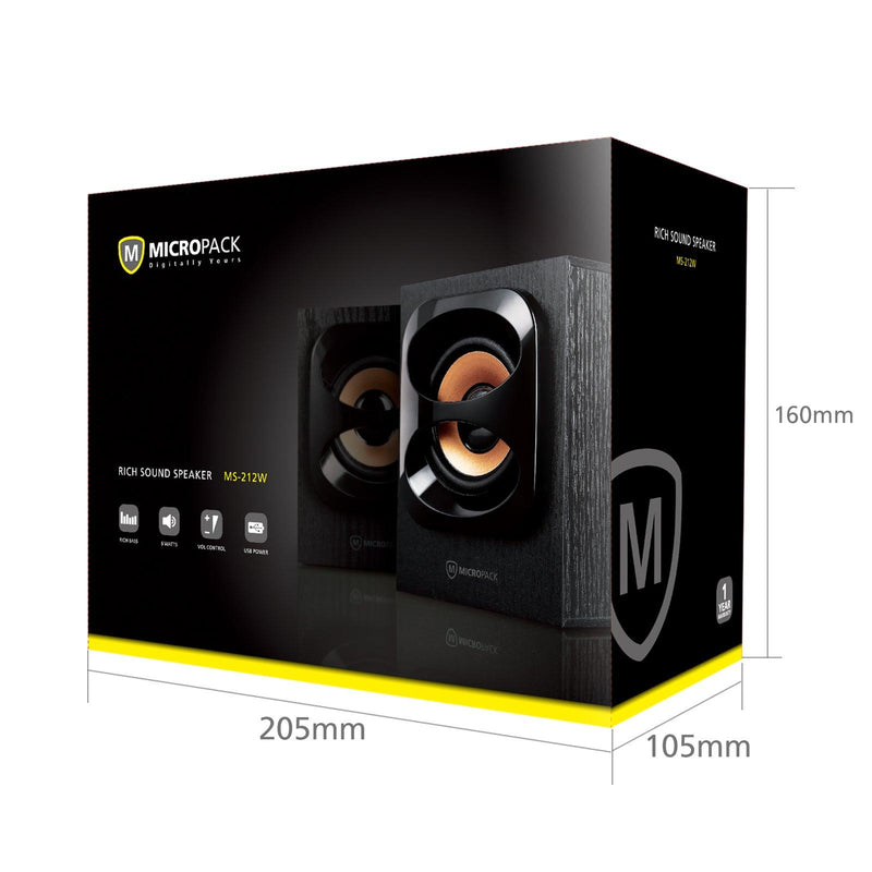 Rich Sound Multimedia Speaker USB+AC Power Ensure Sound Quality and Reduce Noise - John Cootes