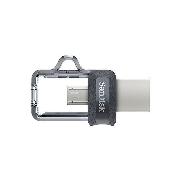 SANDISK OTG ULTRA DUAL USB DRIVE 3.0 FOR ANDRIOD PHONES 16GB 130MB/s SDDD3-016G - John Cootes