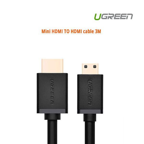 UGREEN Mini HDMI TO HDMI cable 3M (10118) - John Cootes