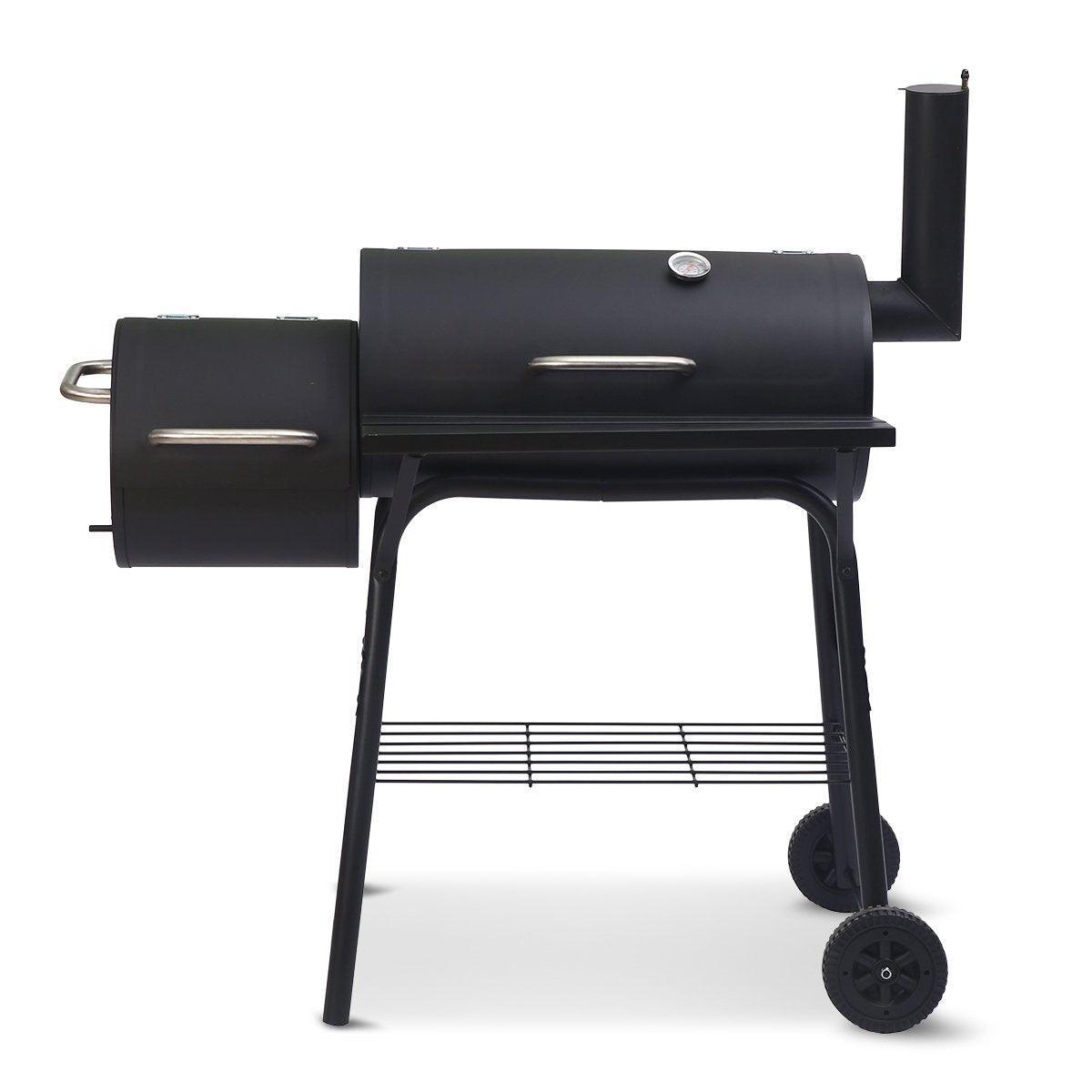Wallaroo 2-in-1 Outdoor Barbecue Grill & Offset Smoker - John Cootes