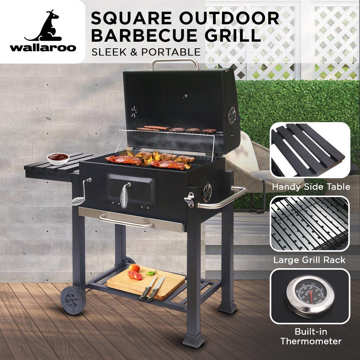Wallaroo Square Outdoor Barbecue Grill BBQ - John Cootes