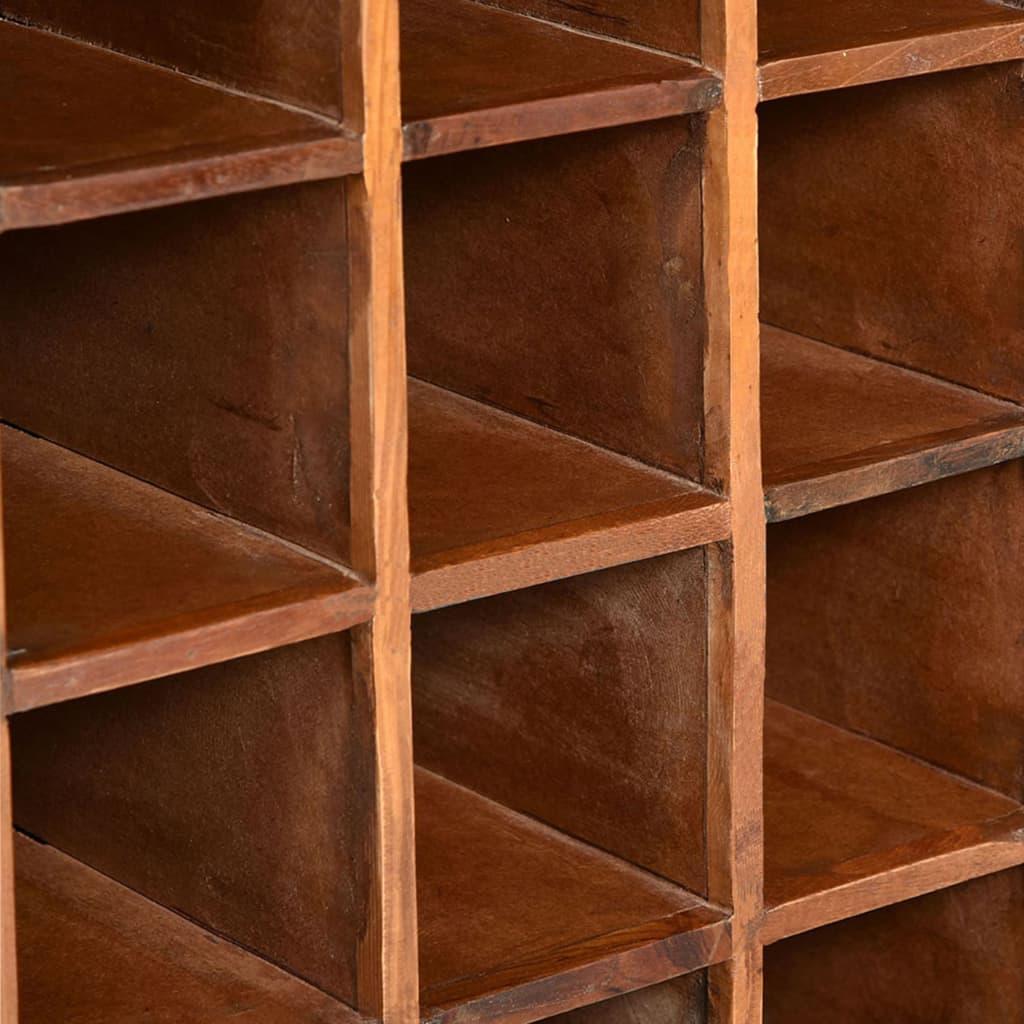 Wine Rack For 16 Bottles Solid Reclaimed Wood - John Cootes