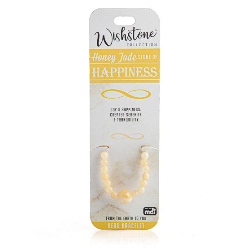 Wishstone Collection Honey Jade Bead Bracelet - John Cootes