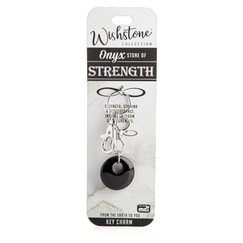 Wishstone Collection Onyx Key Charm - John Cootes