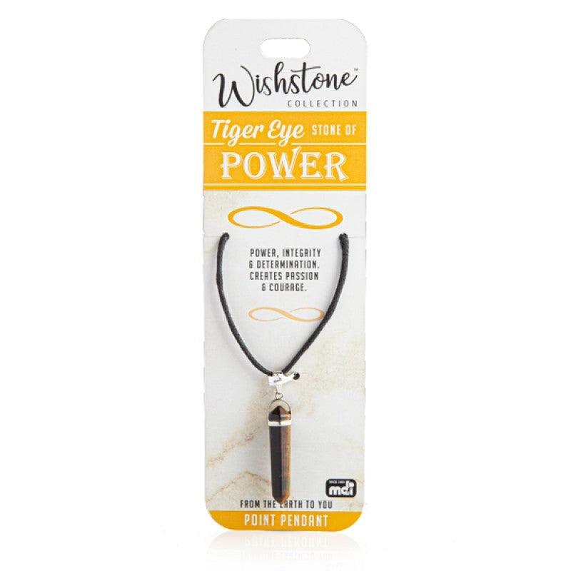 Wishstone Collection Tiger Eye Point Pendant - John Cootes