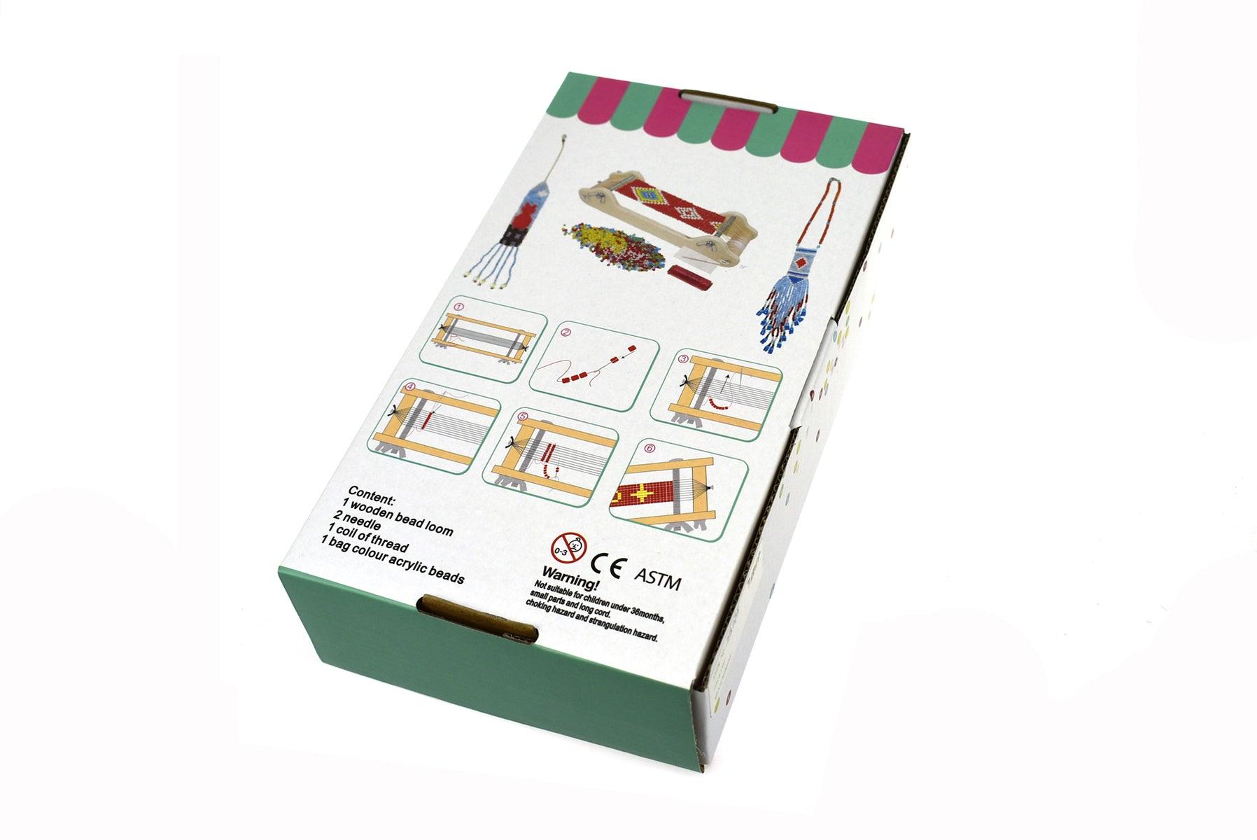 WOODEN BEAD LOOM CRAFT KIT - John Cootes