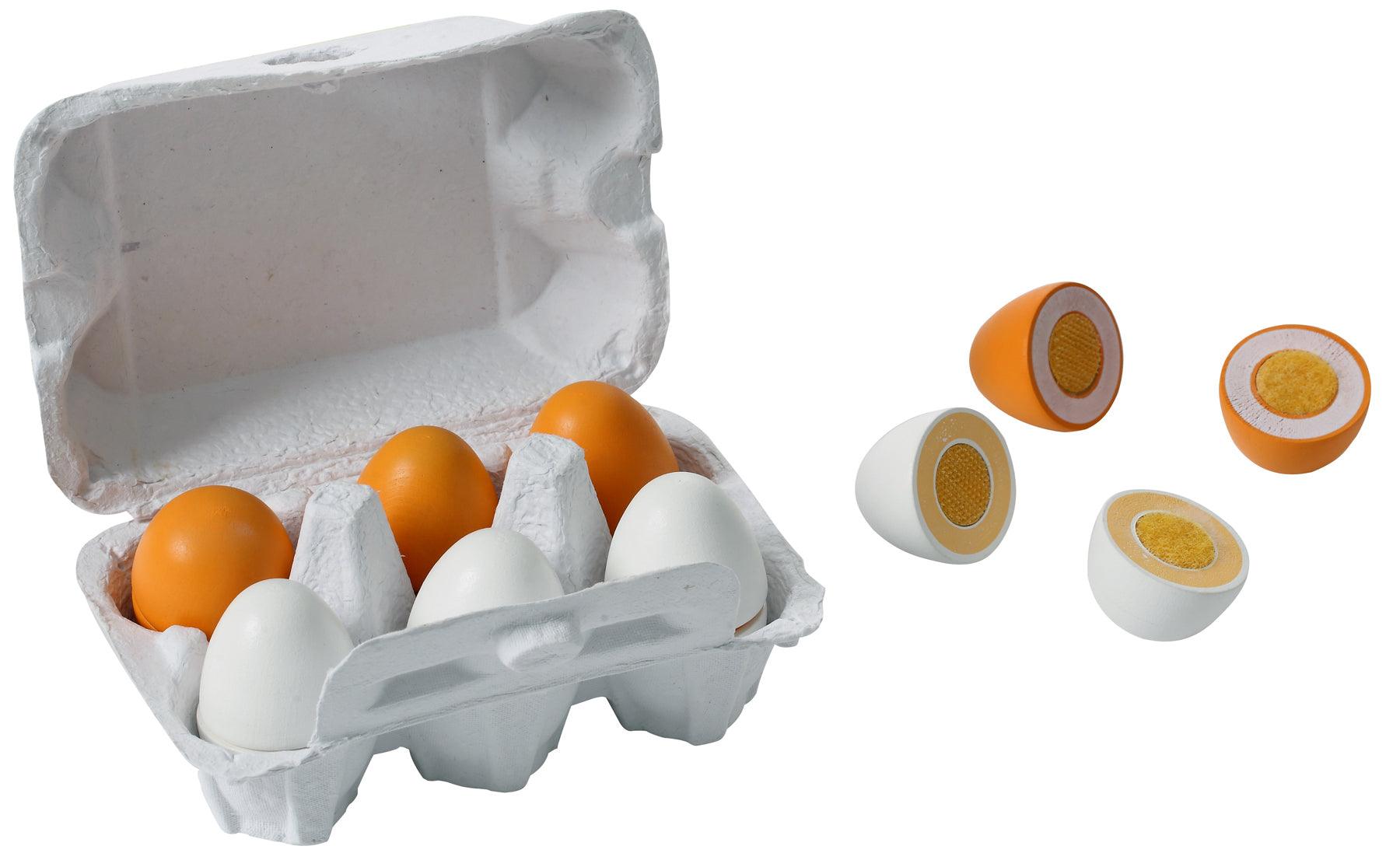 WOODEN EGG 6 PACK - John Cootes