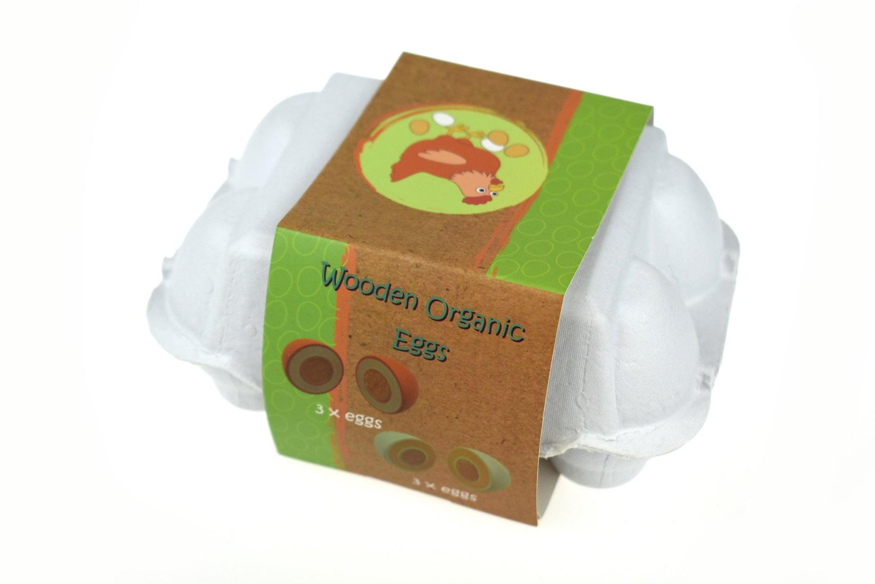 WOODEN EGG 6 PACK - John Cootes
