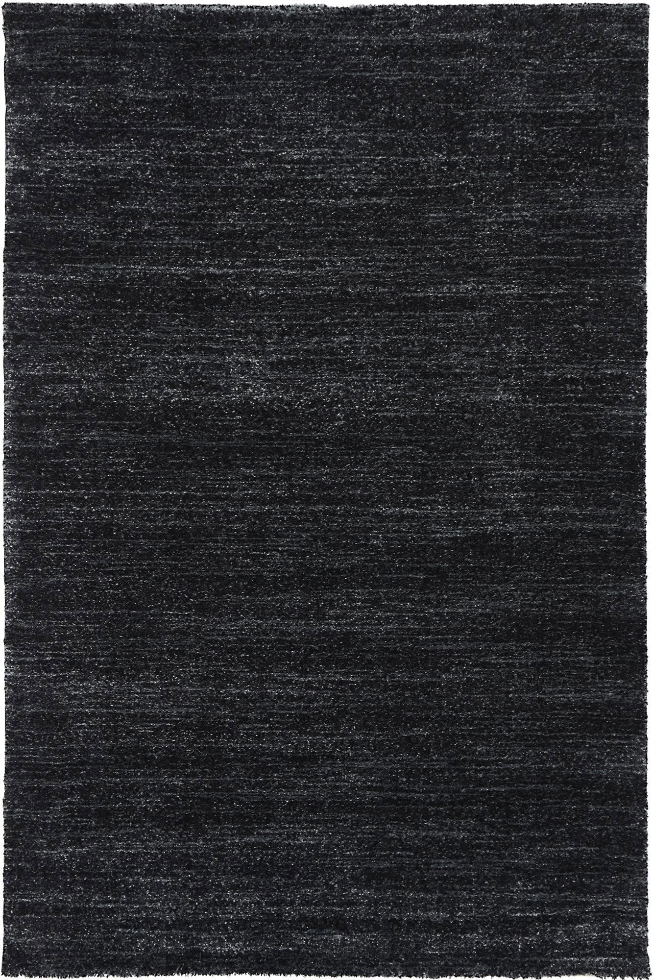 Zarin Solid Anthracite Modern Rug 200x290 cm - John Cootes