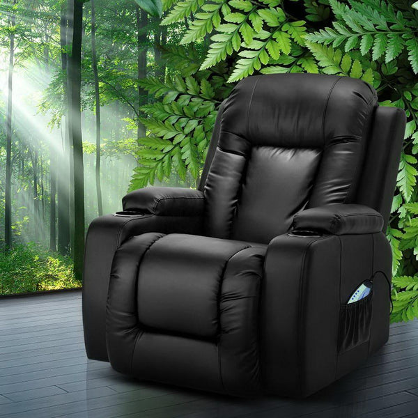 Relax in Style: A Review of the Artiss Electric Massage Chair Recliner Luxury Lounge Sofa Armchair Heat Leather - John Cootes