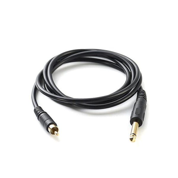 1.5M 6.35mm Single Track Male to RCA Male Audio Cable - John Cootes