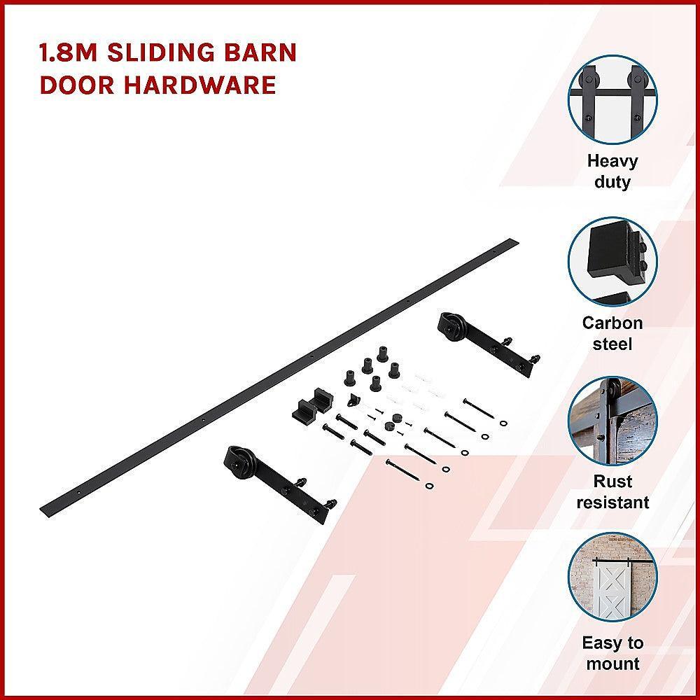 1.8m Sliding Barn Door Hardware - John Cootes